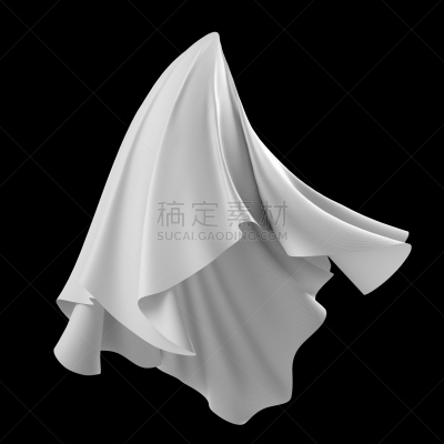 纺织品,白色,分离着色,三维图形,抽象,数码图形,活力,黑色背景,人造物,飞