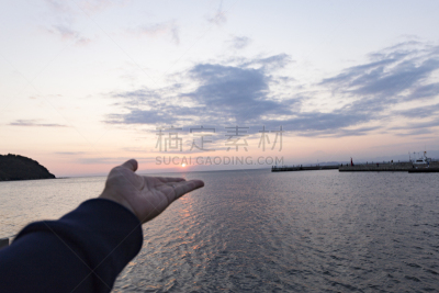 日本,藤泽市,地形,自然,太空,水平画幅,无人,海港,蓝色,夏天