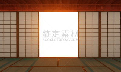 住宅房间,日本,和室,塌塌米垫,水平画幅,建筑,木制,无人,建筑外部,房屋