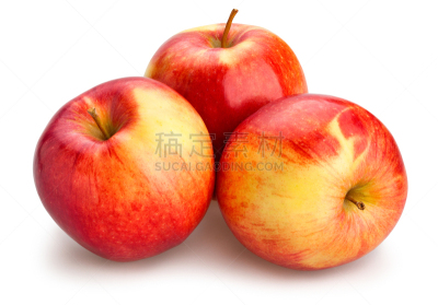 苹果,布瑞本苹果,色彩饱和,水平画幅,无人,生食,组物体,特写,明亮,白色
