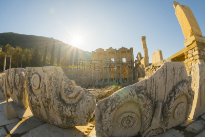 Ephesus temple (Ephesus was an ancient Greek city on the coast of Ionia, three kilometres southwest of present-day Selçuk in İzmir Province, Turkey. It was built in the 10th)