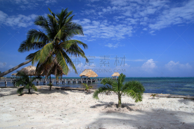 加勒比海地区,ambergris caye,阳光海滩,放松音乐,伯利兹,水平画幅,无人,夏天,太阳,海滩
