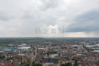 都市风景,林肯县,林肯郡,林肯雪耳,天空,美,外立面,水平画幅,高视角,山