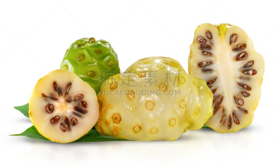 水果,白色,分离着色,诺丽果,农业,背景分离,药,热带气候,泰国,熟的