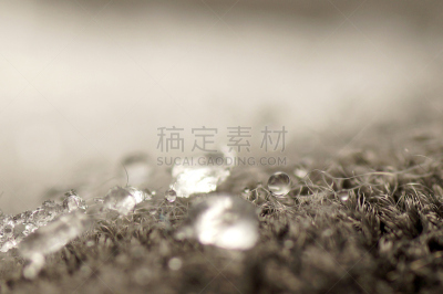 水滴,大特写,毛皮,抽象,羊毛,安哥拉羊毛,湿,运动模糊,球体,灰色