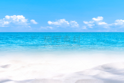 夏天,海滩,柔和,背景,抽象,白沙国家纪念馆,泰国,椰子,海浪,海岸线