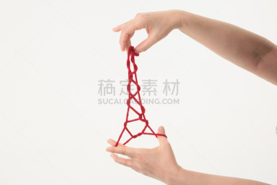 东京塔,水平画幅,翻线游戏,线绳,工艺品,线,四肢,手指,手掌,家畜