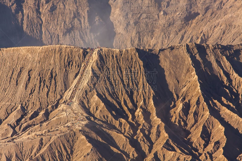 爪哇,火山,婆罗摩火山,印度尼西亚,东,视角,巴杜尔山,山,黎明,美