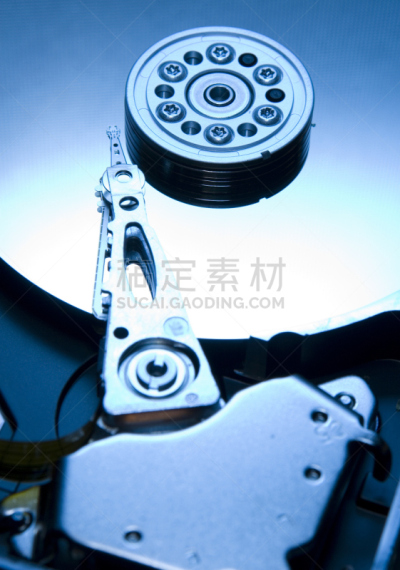蓝色,纺锤,主机,字节,硬盘驱动器,垂直画幅,办公室,银色,器材箱,网络服务器