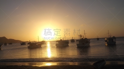 户外,黄昏,图像,水平画幅,无人,委内瑞拉,玛格丽塔岛,小罐,摄影