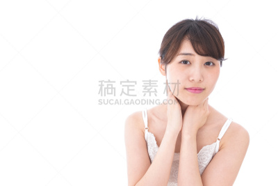 青年女人,青少年,彩妆,spa美容,日本人,润肤露,人的眼睛,青年人,白色,人的脸部