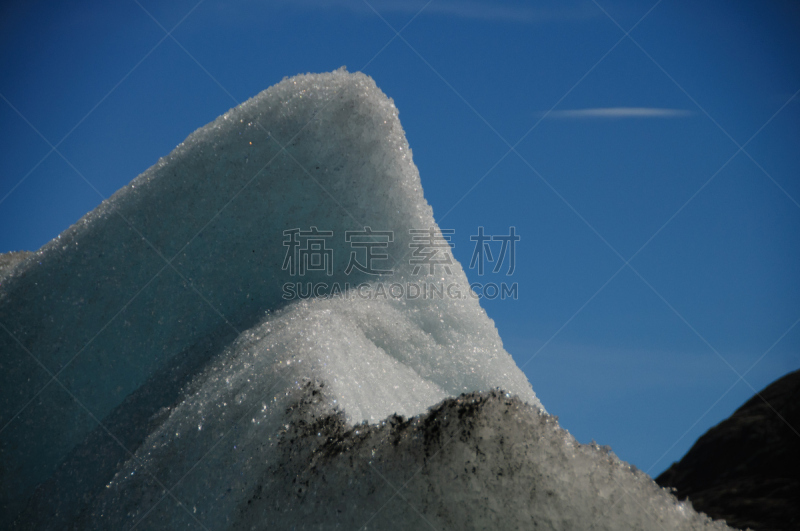 冰河,查敦,别德马,南美,水,天空,气候,雪,巴塔哥尼亚,半空中