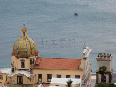 波西塔诺,公园,暴风雨,大海滩省立公园,水平画幅,阿玛菲海岸,马尼托巴湖,早晨