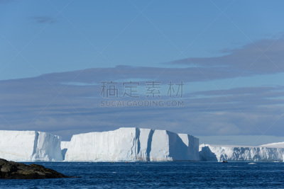 平顶冰山,南极洲,水,美,气候,水平画幅,雪,偏远的,北美,全球通讯