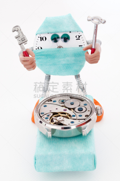 表,时钟结构,垂直画幅,车轮,钟表匠,小的,腕表,拿着,金属,钟