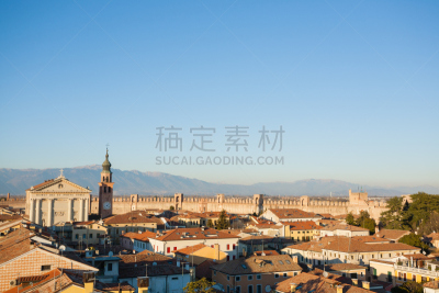 城墙,城市,意大利,都市风景,帕多瓦,帕多瓦省,威尼托大区,中间部分,砖
