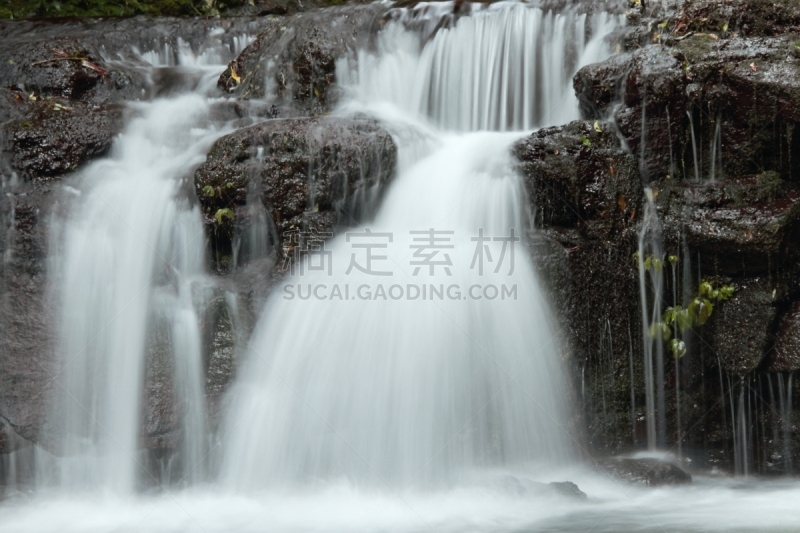 埃拉巴那瀑布,世界遗产,居住区,黄金海岸,水,新南威尔士,水平画幅,瀑布,无人