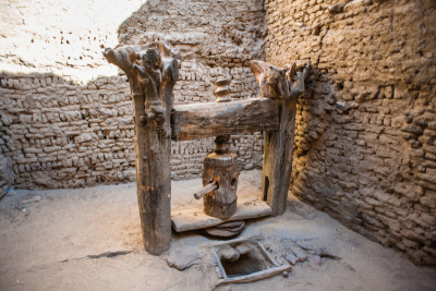 达禾赖绿洲,沙漠,埃及,利比亚沙漠,砖,拆毁的,2015年,户外,建筑,沙子