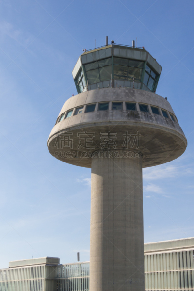 航空管制中心,加泰隆尼亚,西班牙,机场,巴塞罗那,巴塞罗那国际机场,灯塔,雷达,慕尼黑,宣礼塔