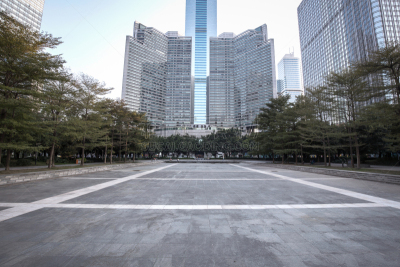 都市风景,天河区,广州,水平画幅,无人,户外,现代,空的,商业金融和工业,著名景点