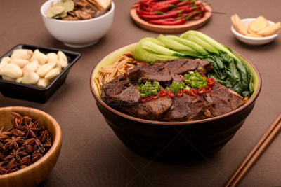 成分,家庭,中国食品,牛肉面,面条,意大利面,牛肉,食品,中国,油菜花