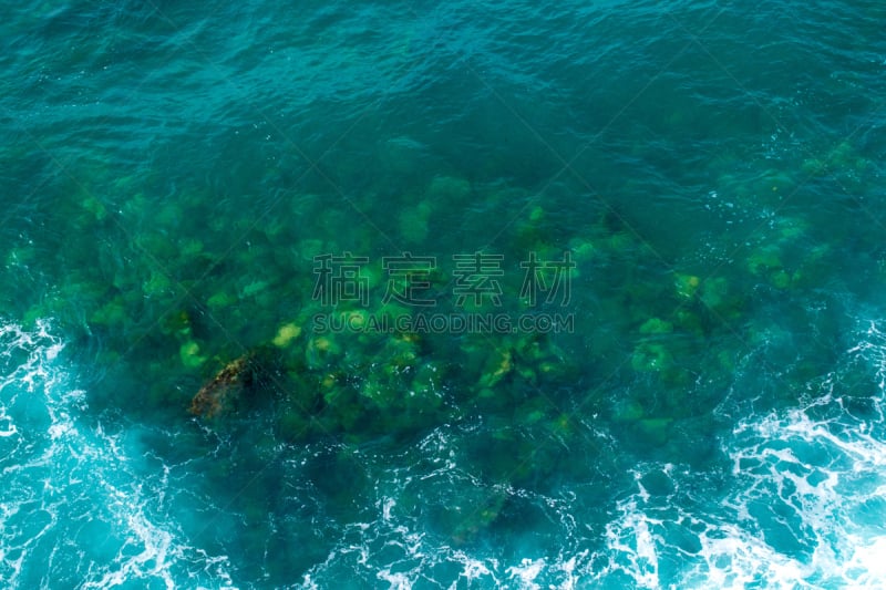 海景,海洋,看风景,透明,在上面,亚得里亚海,彩色图片,绿色,水,天空