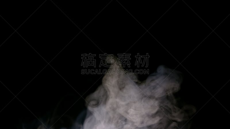 雾,烟,黑色背景,毛绒绒,风,半空中,干的,超自然,电源,漩涡形