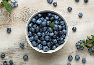 蓝莓,碗,水平画幅,高视角,黑刺莓,素食,无人,湿,生食,维生素
