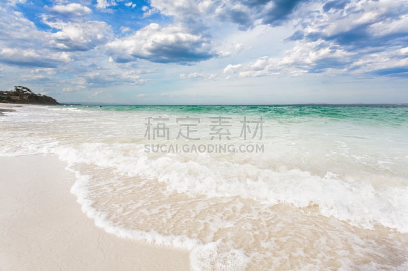 澳大利亚,海姆斯海滩,风景,纯净,环境,云,天气,海浪,逃避现实,著名景点