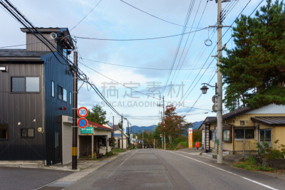 日本,温泉,福岛县,城镇,万代山,户外,建筑,旅行者,城市,度假胜地