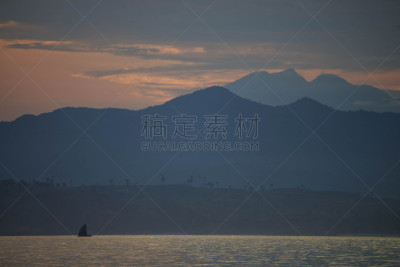 库莫度,印度尼西亚,纳闽,风景,科莫多巨蜥,弗罗里斯岛,群岛,龙,水,天空