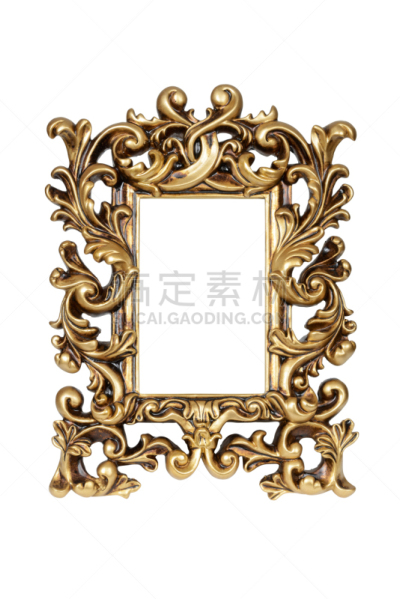 相框,黄金,金叶,镀金的,垂直画幅,美,留白,古董,art deco风格,边框