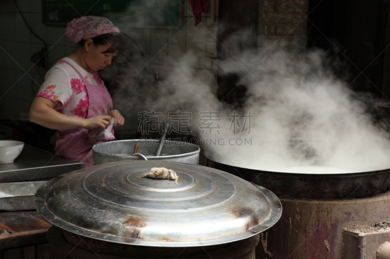 悬铃树,德斯蒙德·哈根,丝绸之路,炖锅,饮食,煮食,水平画幅,食品杂货,市场,准备食物