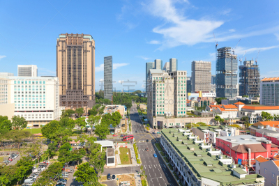 白沙浮街区,建筑业,零售店,水平画幅,新加坡,无人,城市天际线,户外,都市风景,餐馆