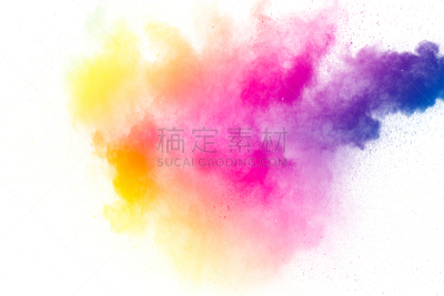 胡里节,灰尘,粒子,冻结的,涂料,抽象,白色背景,爆炸,溅,行动