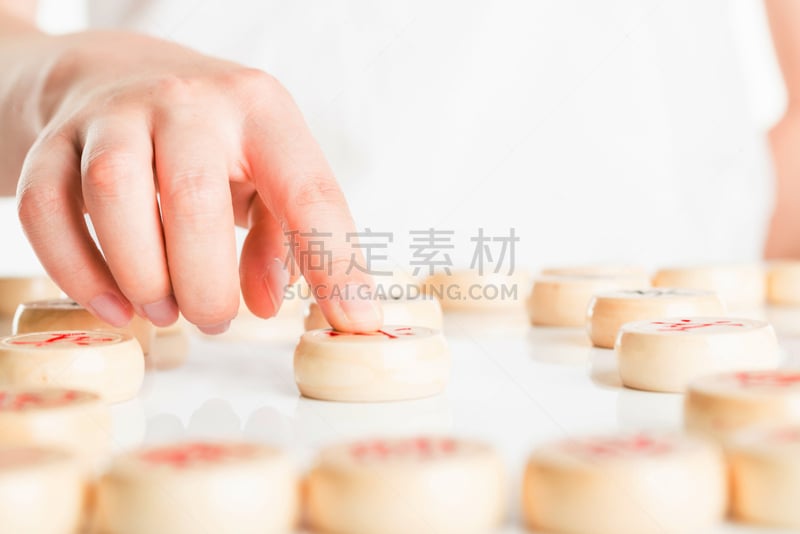 中国象棋,手,人,贞德,国际象棋,穿衣服,商务策略,圆形,水平画幅,人体