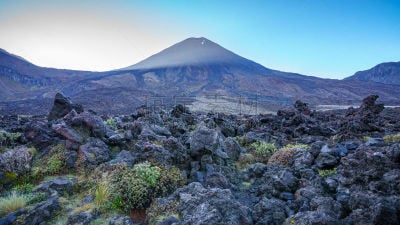 火山,新西兰,山,横越,瑙鲁赫伊山,壁纸,巨石,小路,背景,石头