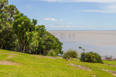 地形,湖,阿雷格里波特,高卓牛仔,南里奥格兰德州,水平画幅,岩石,阴影,户外,房屋