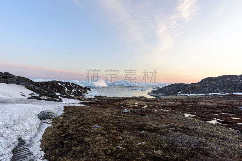 北冰洋,冰山,格陵兰,水,天空,气候,雪,水下,北美,全球通讯