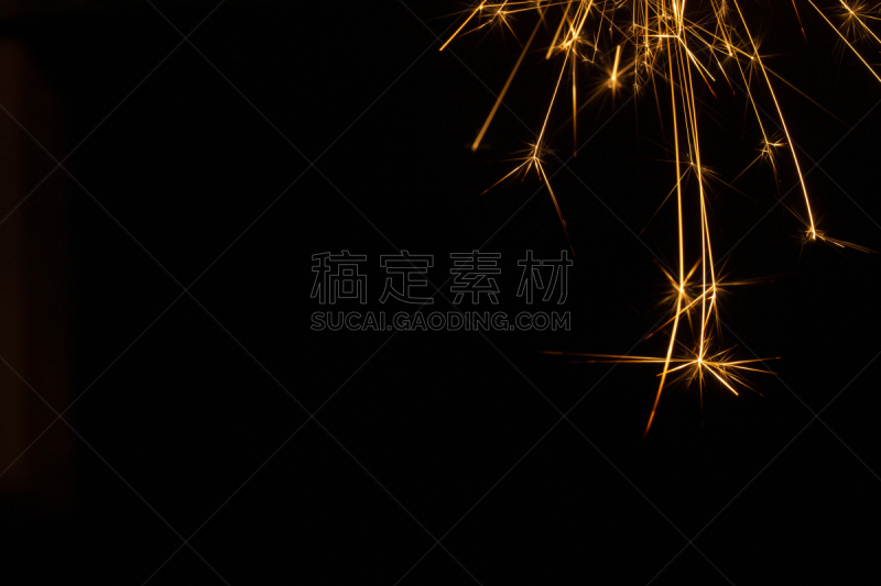 闪烁发光,黑色背景,分离着色,活力,热,暗色,背景分离,橙色,啄木鸟