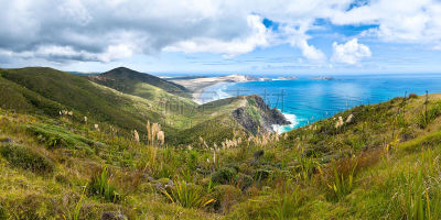 新西兰,northland region,cape reinga,旅游目的地,水平画幅,无人,全景,高动态范围成像,摄影