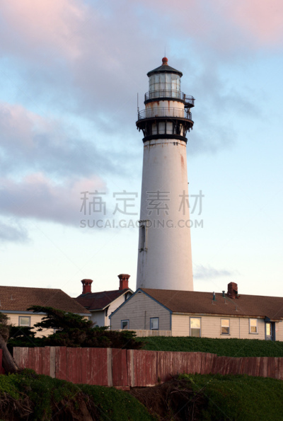 鸽子点灯塔,圣马特奥县,灯塔楼,垂直画幅,美国,无人,建筑外部,户外,太平洋,加利福尼亚