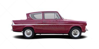汽车,英国,经典,1960年-1969年,轿车,水平画幅,无人,全景,欧洲,白色背景