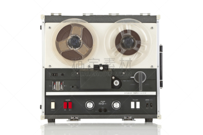 磁带录音机,纺车式卷尺,1970年-1979年,音乐,噪声,背景分离,图像,复古风格,古董,用具