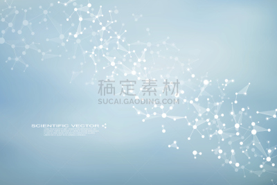 分子,分子结构,脱氧核糖核酸,化学,健康保健,科学,技术,矢量,背景,几何形状