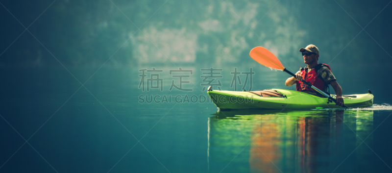 皮划艇,布告,水上运动,皮船,全景,运动,水平画幅,原野,男人,摄影