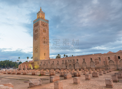 摩洛哥,库多比亚清真寺,哈里发,柏柏尔人,宣礼塔 ,纪念碑,地名,水平画幅,符号,清真寺