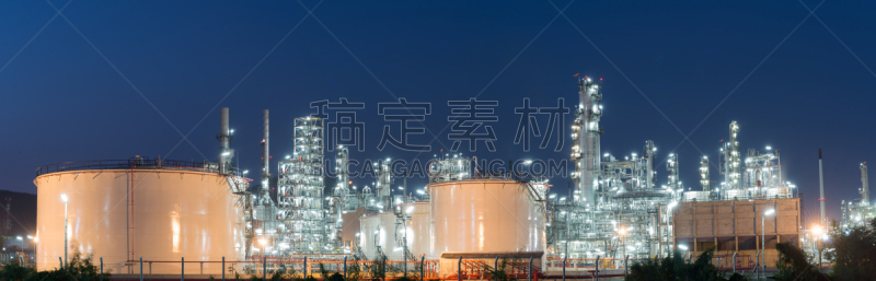 炼油厂,曙暮光,能源,装管,夜晚,金属,烟,建筑业,工业,彩色图片