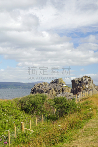 马莱格,地形,石头,自然拱,自然,垂直画幅,图像,海洋,英国,无人