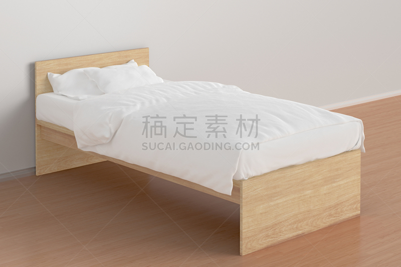 单人床,双胞胎,室内,比例,床架,床垫,软垫,水平画幅,纺织品,墙